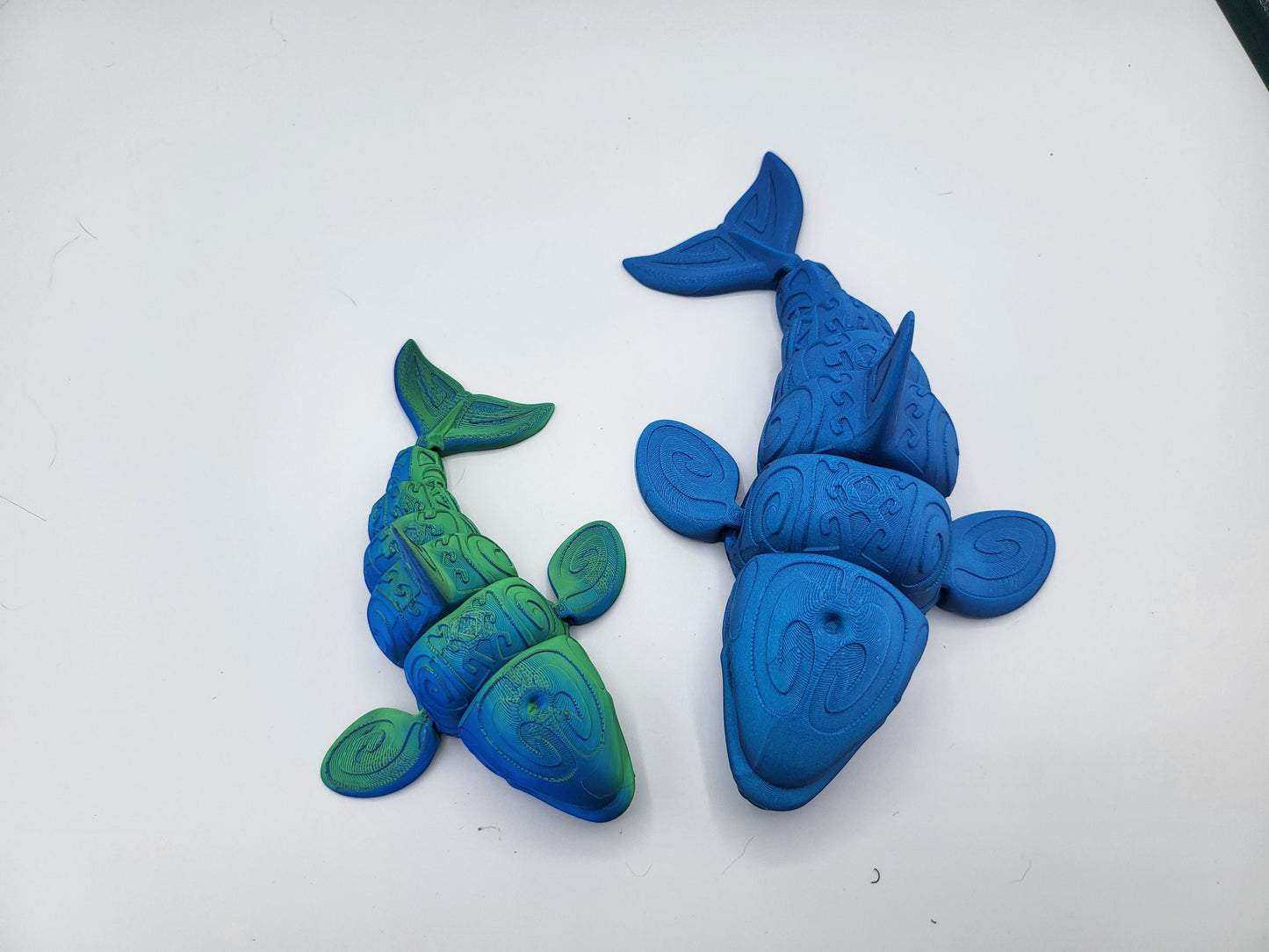 Tattooed Orca Articulated 3D Print