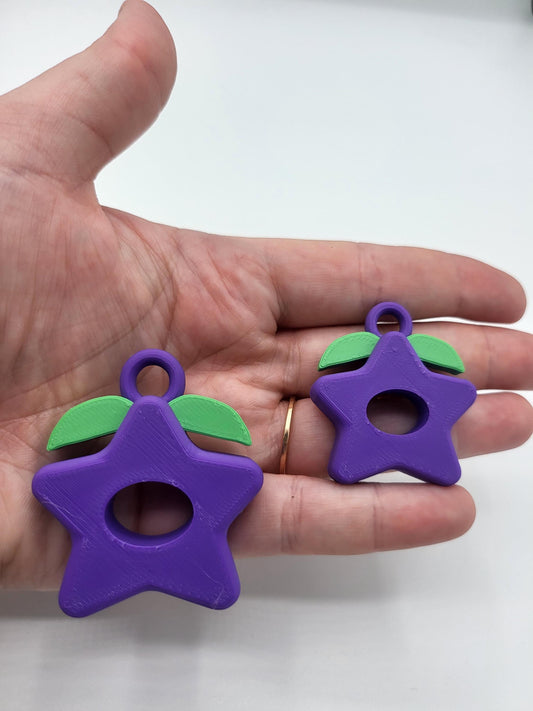 Stardrop Fruit Keychain 3D Print