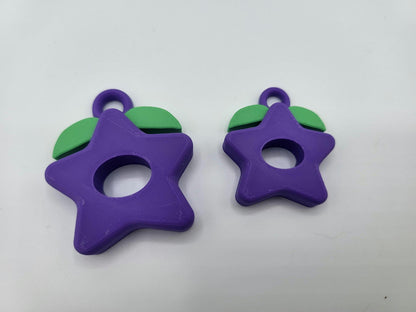 Stardrop Fruit Keychain 3D Print