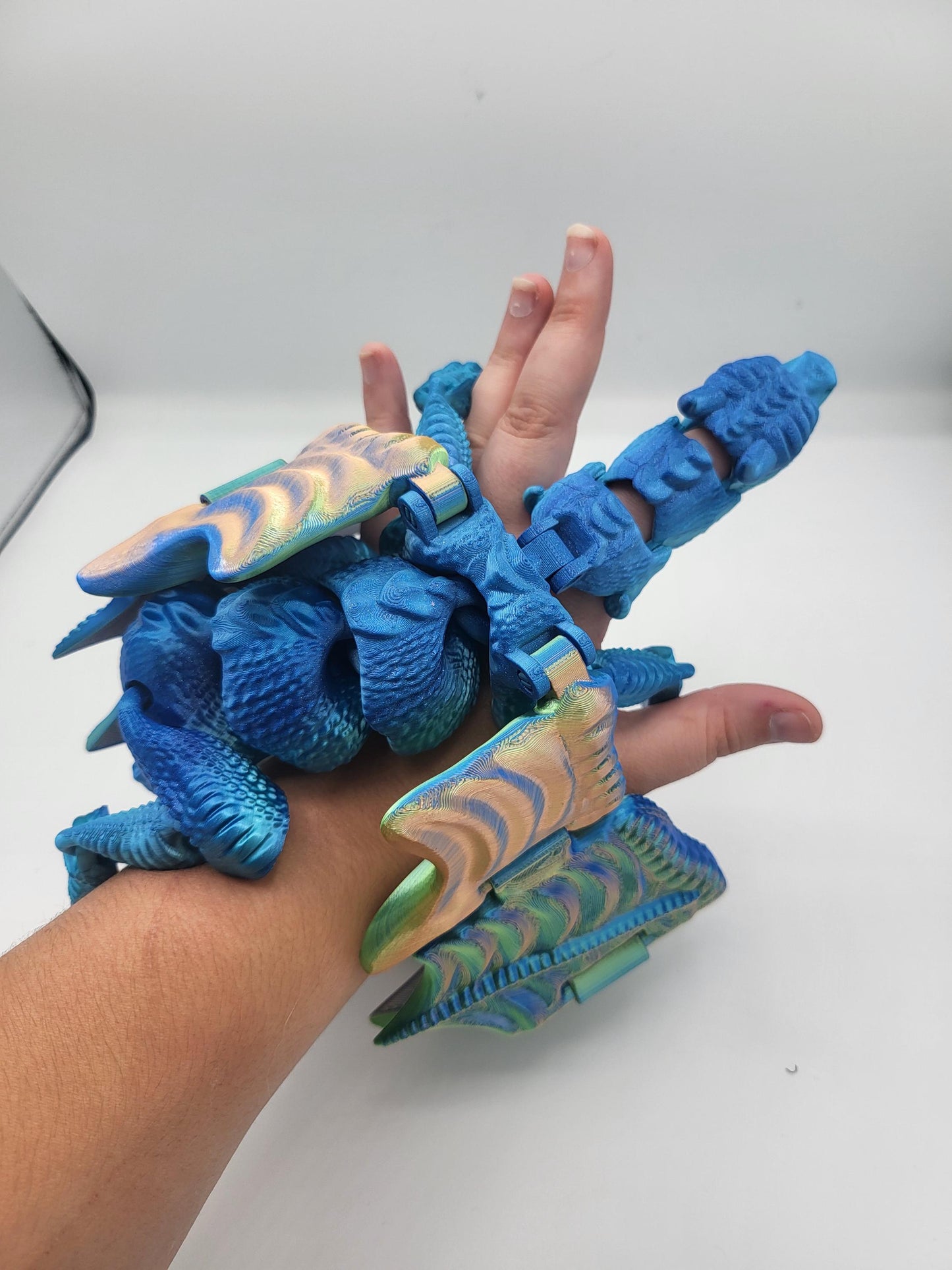 Dragon Finger Puppet Articulated 3D Print