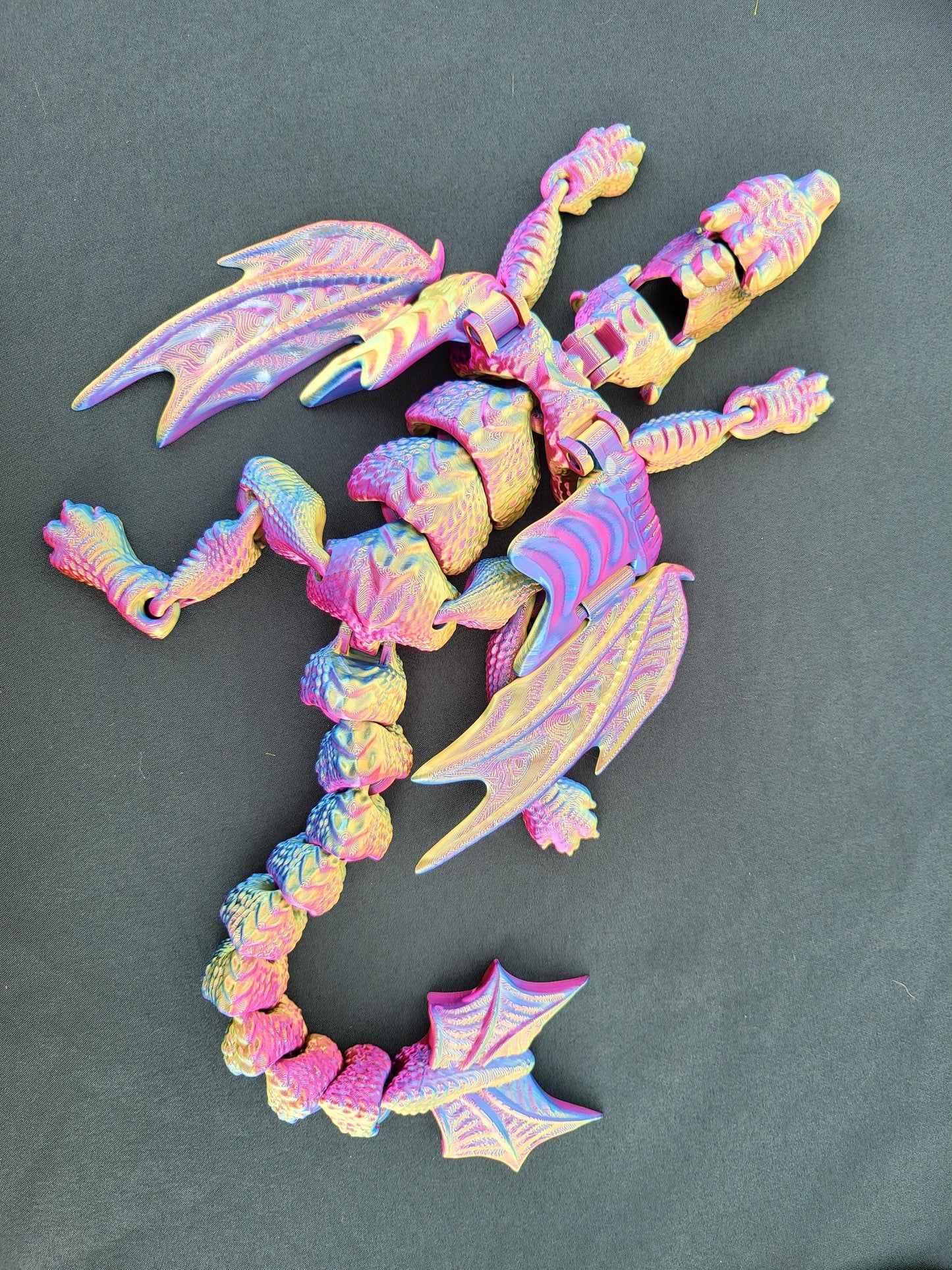 Dragon Finger Puppet Articulated 3D Print