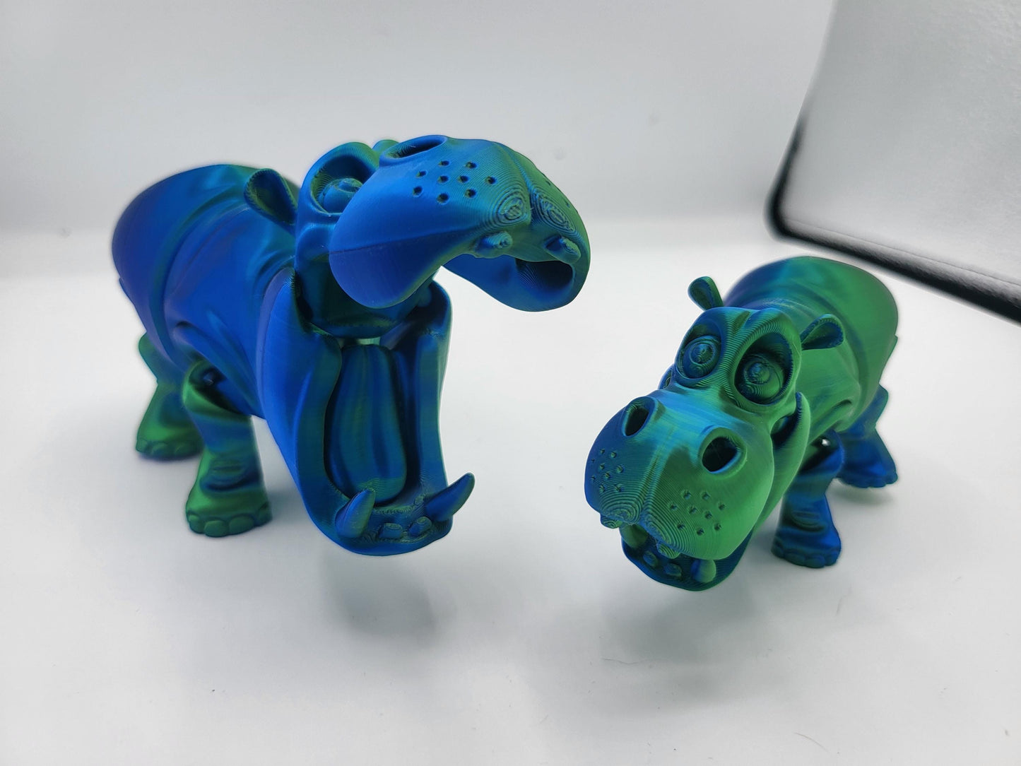 Silly Hippo Articulated 3D Print