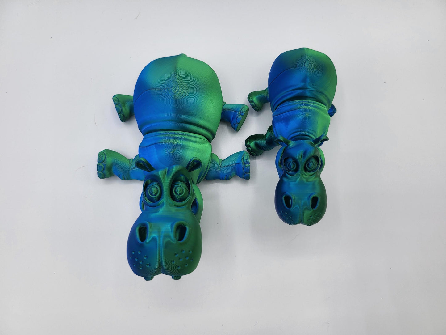 Silly Hippo Articulated 3D Print