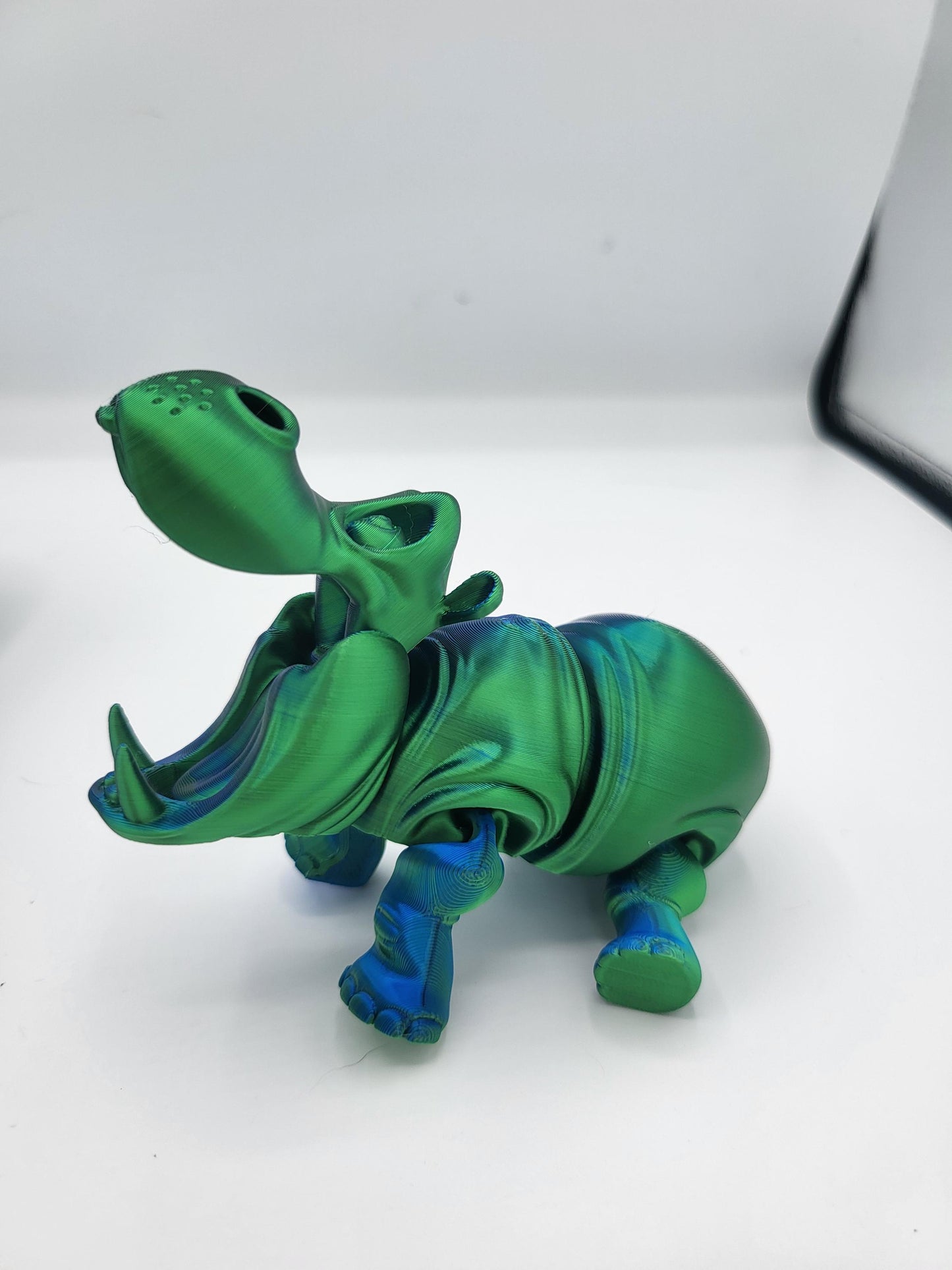 Silly Hippo Articulated 3D Print