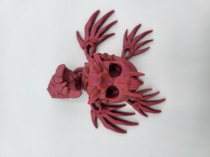 Hollow Skull Turtle Articulated 3D Print