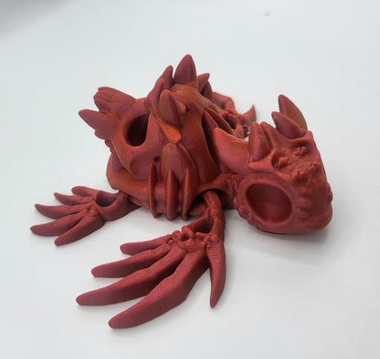 Hollow Skull Turtle Articulated 3D Print