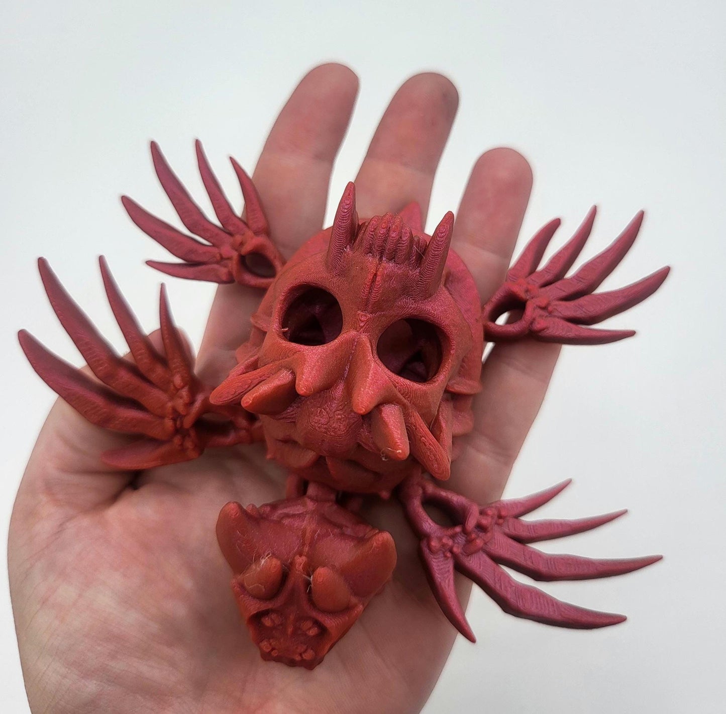 Hollow Skull Turtle Articulated 3D Print
