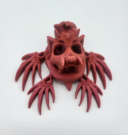 Hollow Skull Turtle Articulated 3D Print