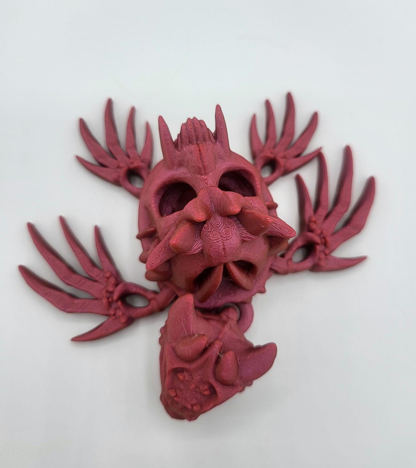 Hollow Skull Turtle Articulated 3D Print