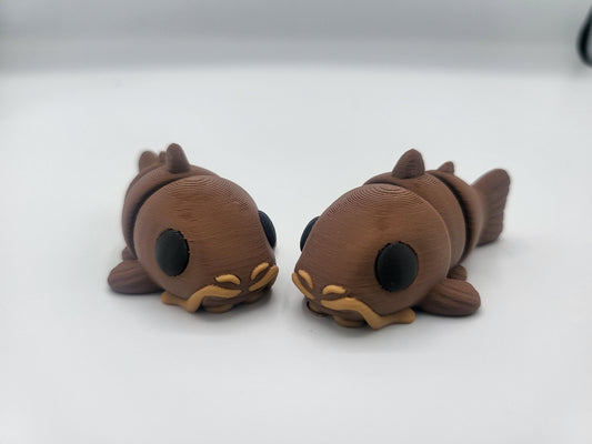 Baby Catfish Articulated 3D Print