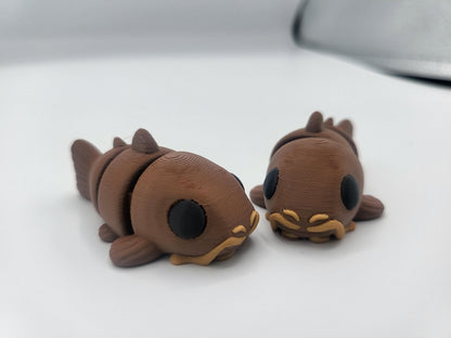 Baby Catfish Articulated 3D Print