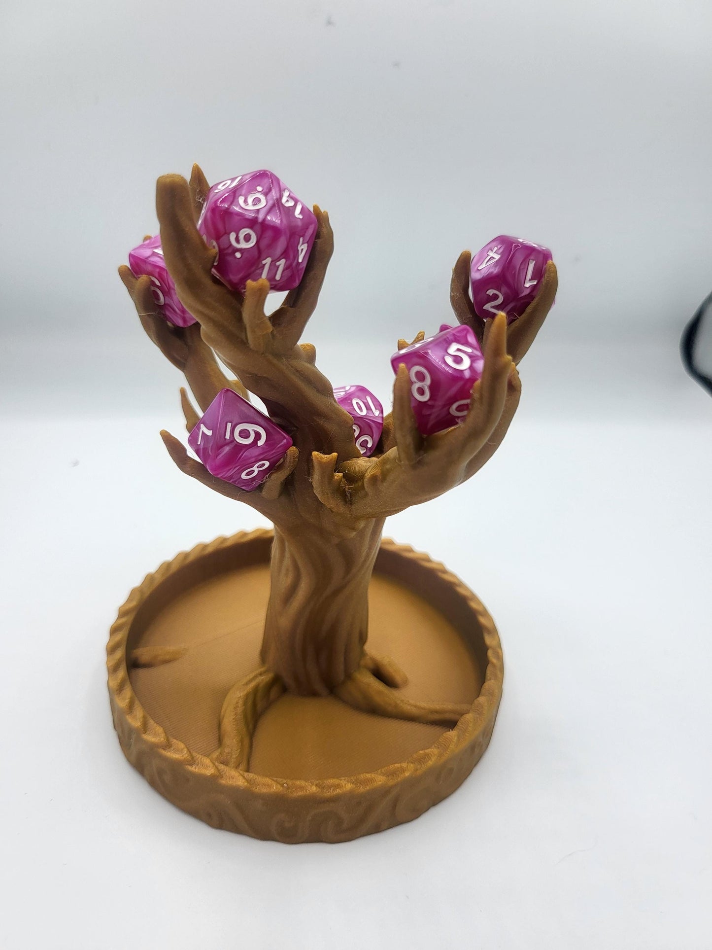 Dice Tree Dice Display Tabletop Gaming Accessory | 3D Print
