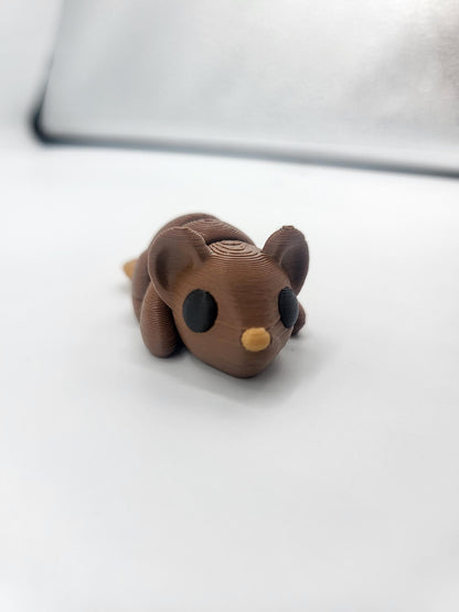 Tiny Baby Mouse Articulated 3D Print