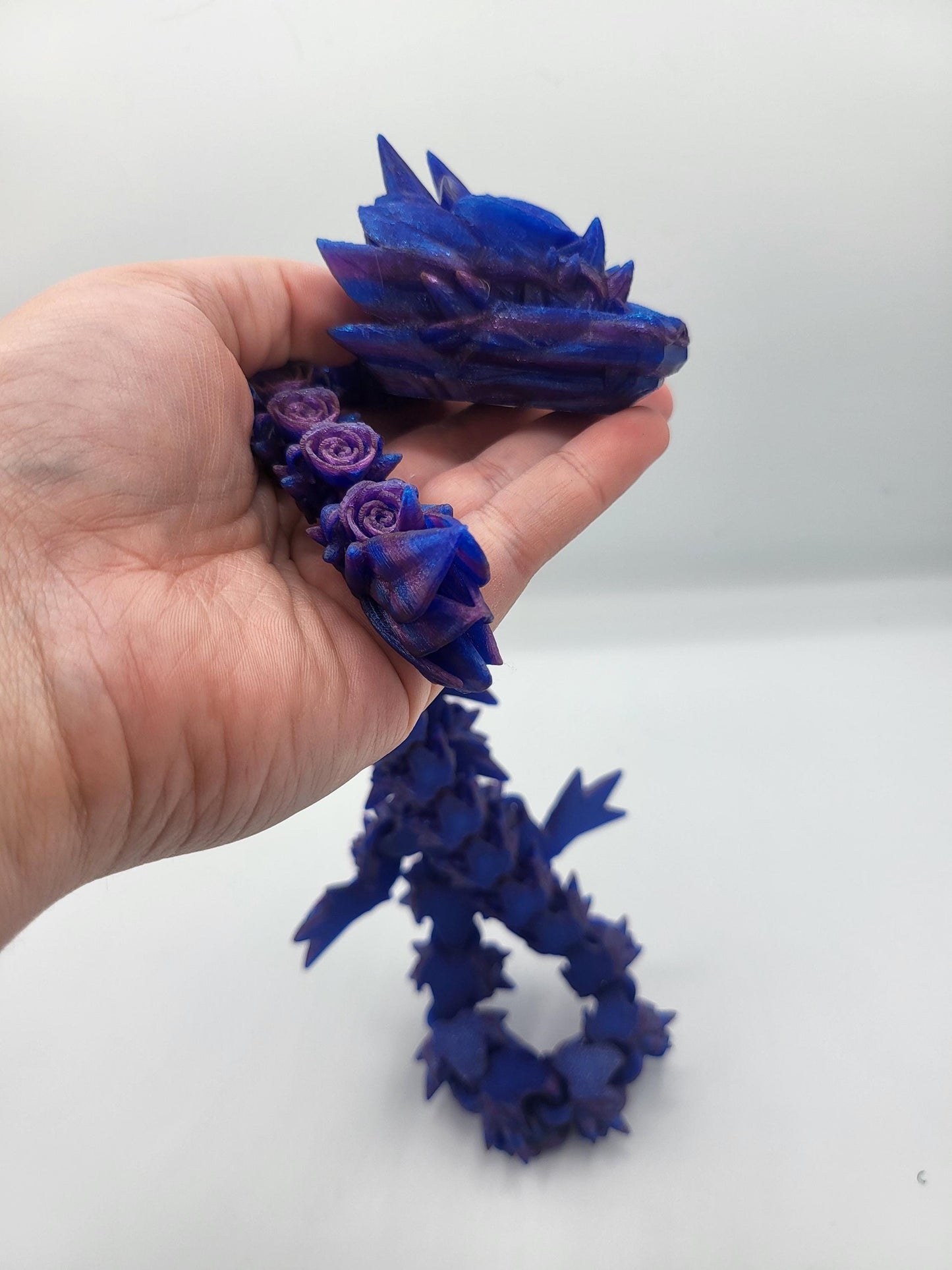 Rose Dragon 3D Print