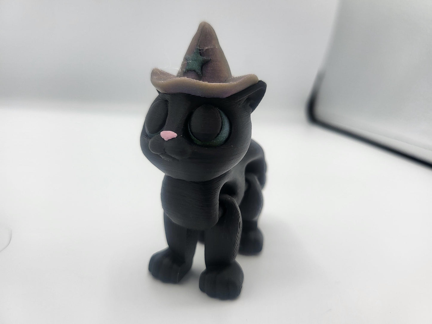 Witchy Cat Halloween Flexi 3D Print