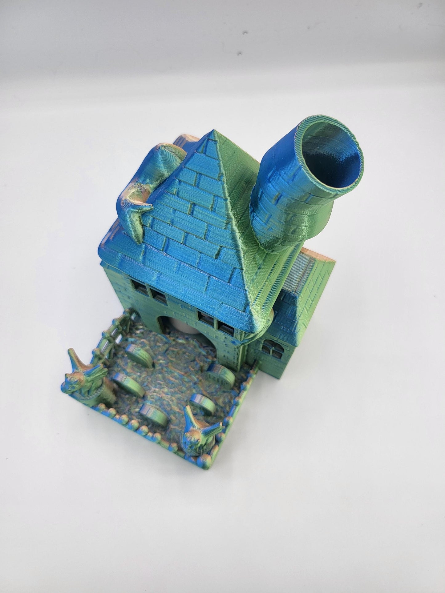 Haunted House LED Tea Light Halloween Display | 3D Print