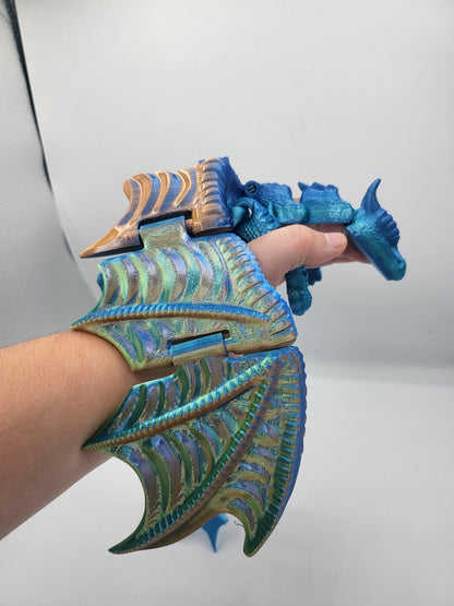 Dragon Finger Puppet Articulated 3D Print