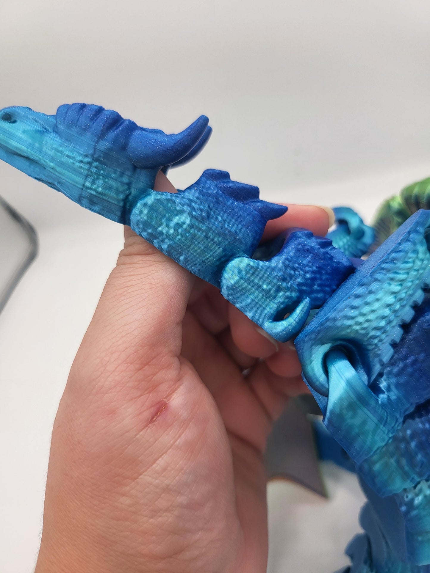 Dragon Finger Puppet Articulated 3D Print