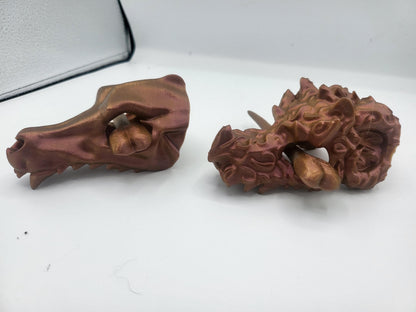 Dragon or Wolf Skull Hair Pin | 3D Print