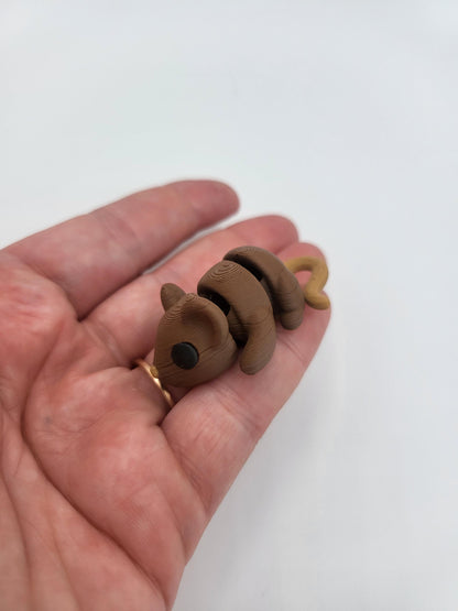 Tiny Baby Mouse Articulated 3D Print