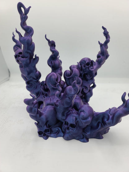 Spooky Skull Halloween Controller Stand for Xbox, PS5 or Switch Pro Controller | 3D Print