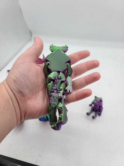 Minotaur Flexi Doll Articulated 3D Print - Available in Three Sizes