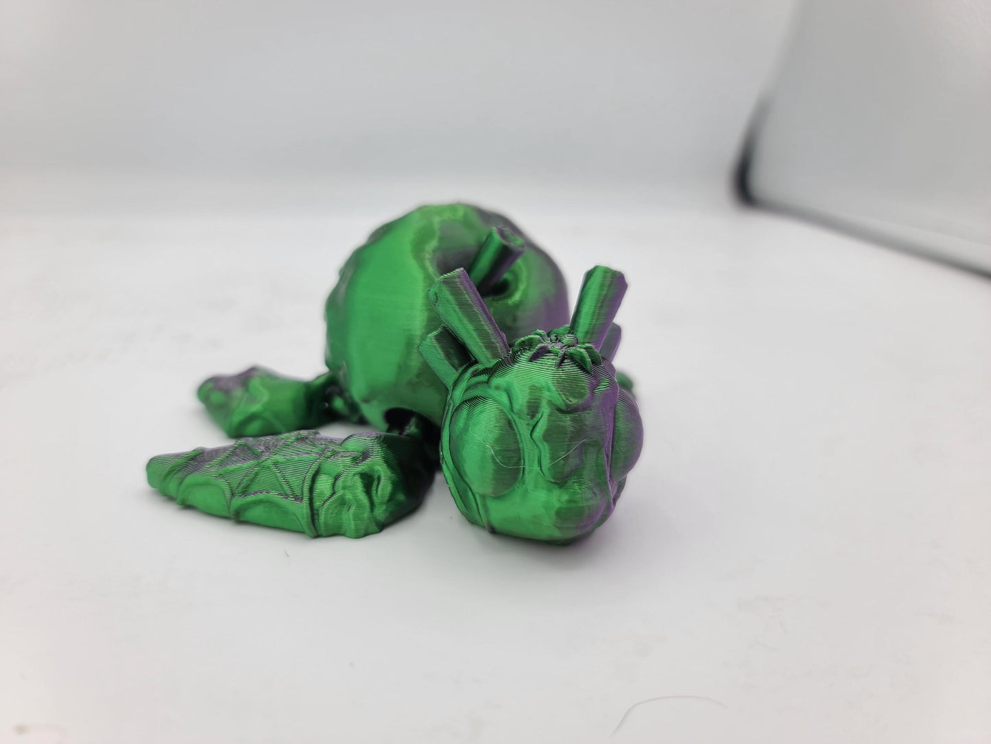 Poison Apple Spooky Halloween Turtle Flexi 3D Print