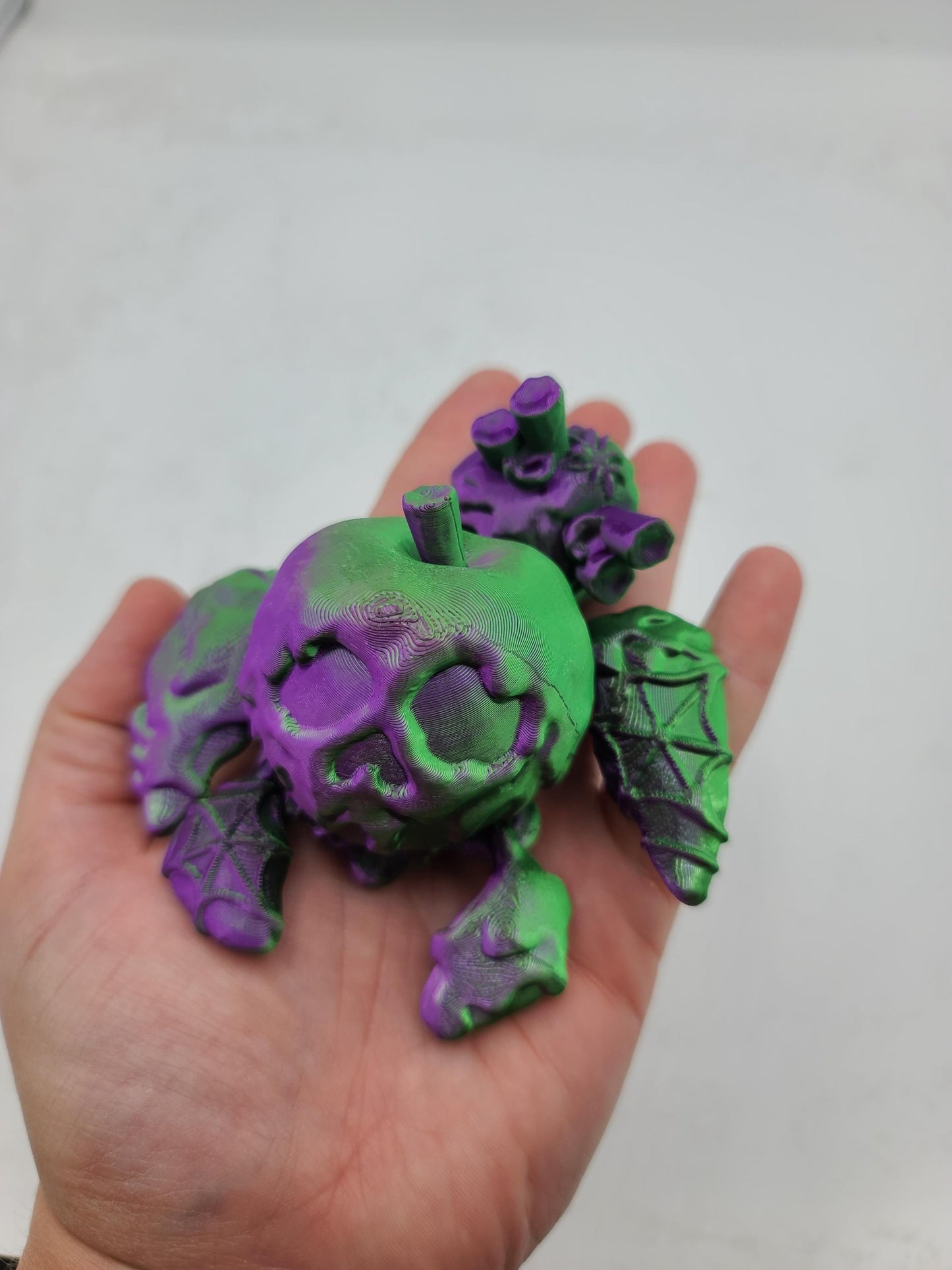 Poison Apple Spooky Halloween Turtle Flexi 3D Print