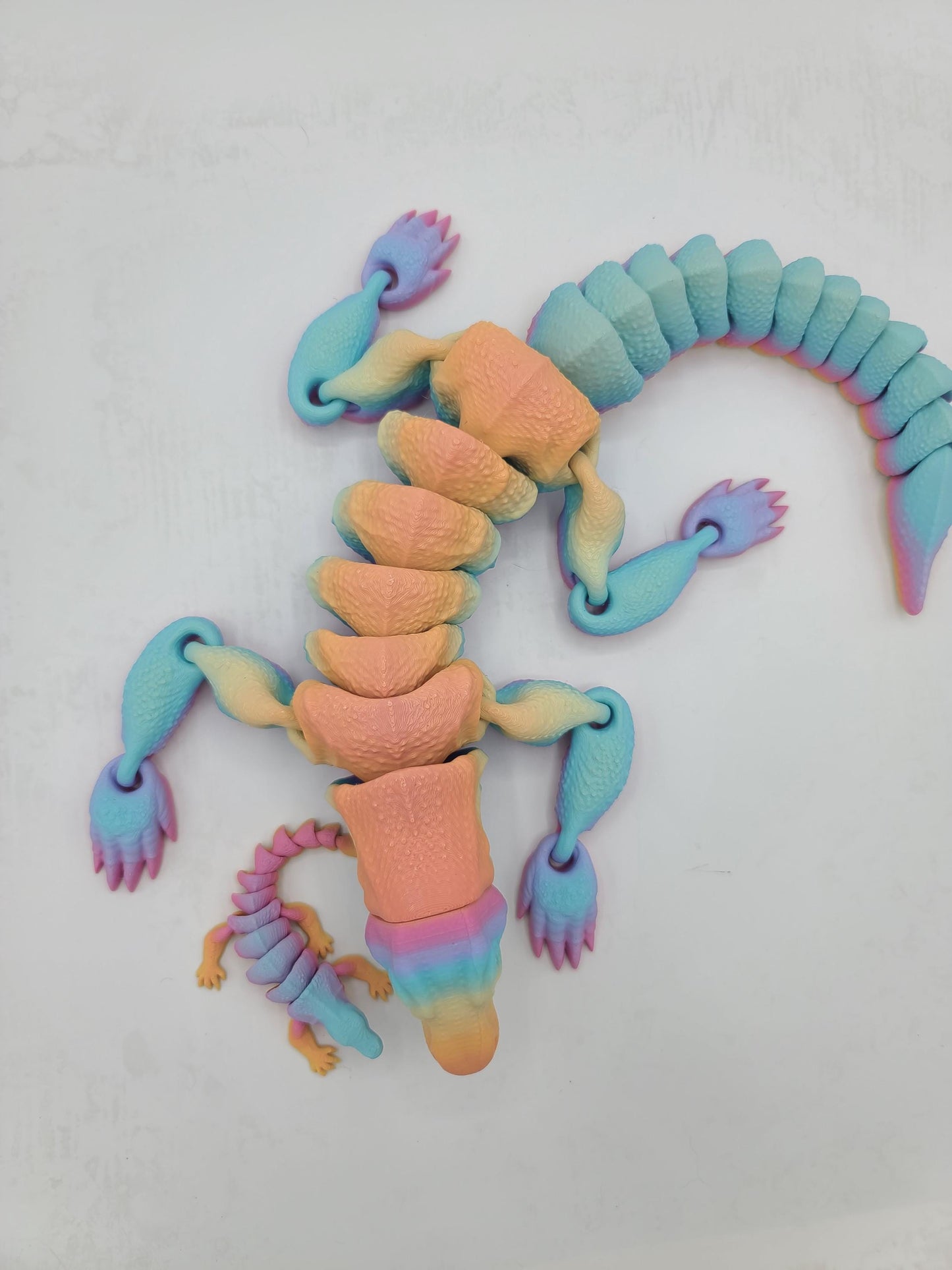 Komodo Dragon Full Size or Baby Articulated 3D Print