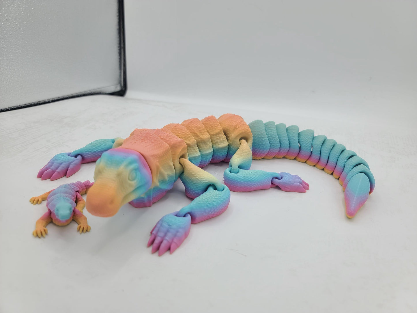 Komodo Dragon Full Size or Baby Articulated 3D Print