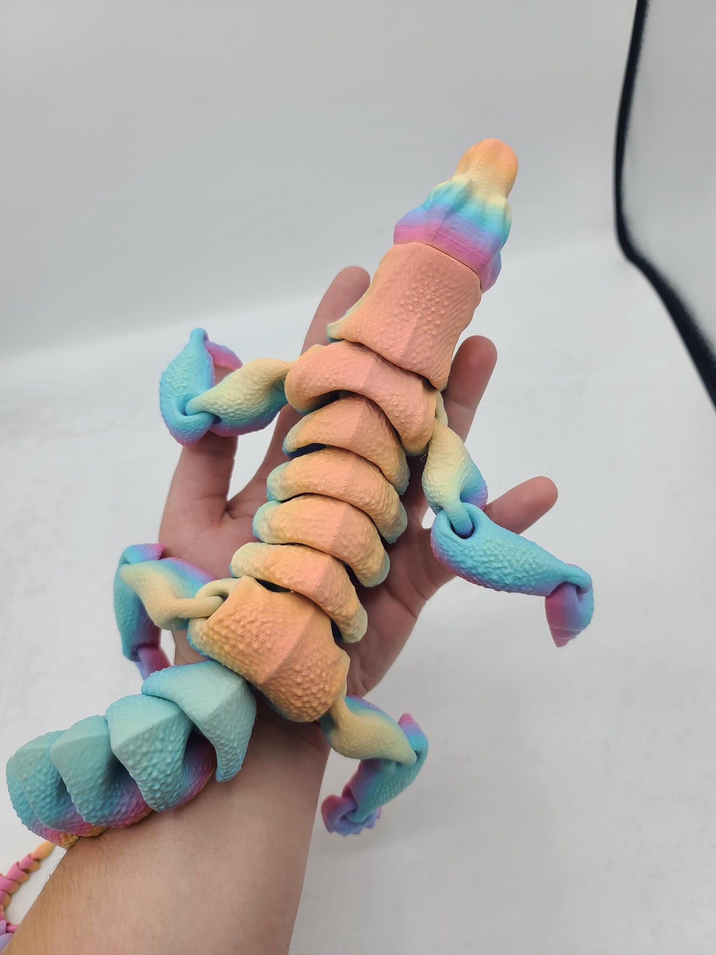 Komodo Dragon Full Size or Baby Articulated 3D Print