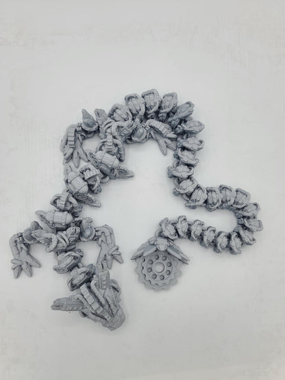 Steampunk Dragon (Winged or Wingless Option) Articulated 3D Print