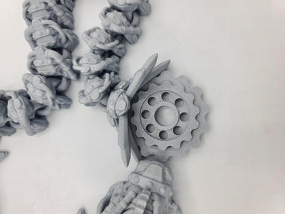 Steampunk Dragon (Winged or Wingless Option) Articulated 3D Print