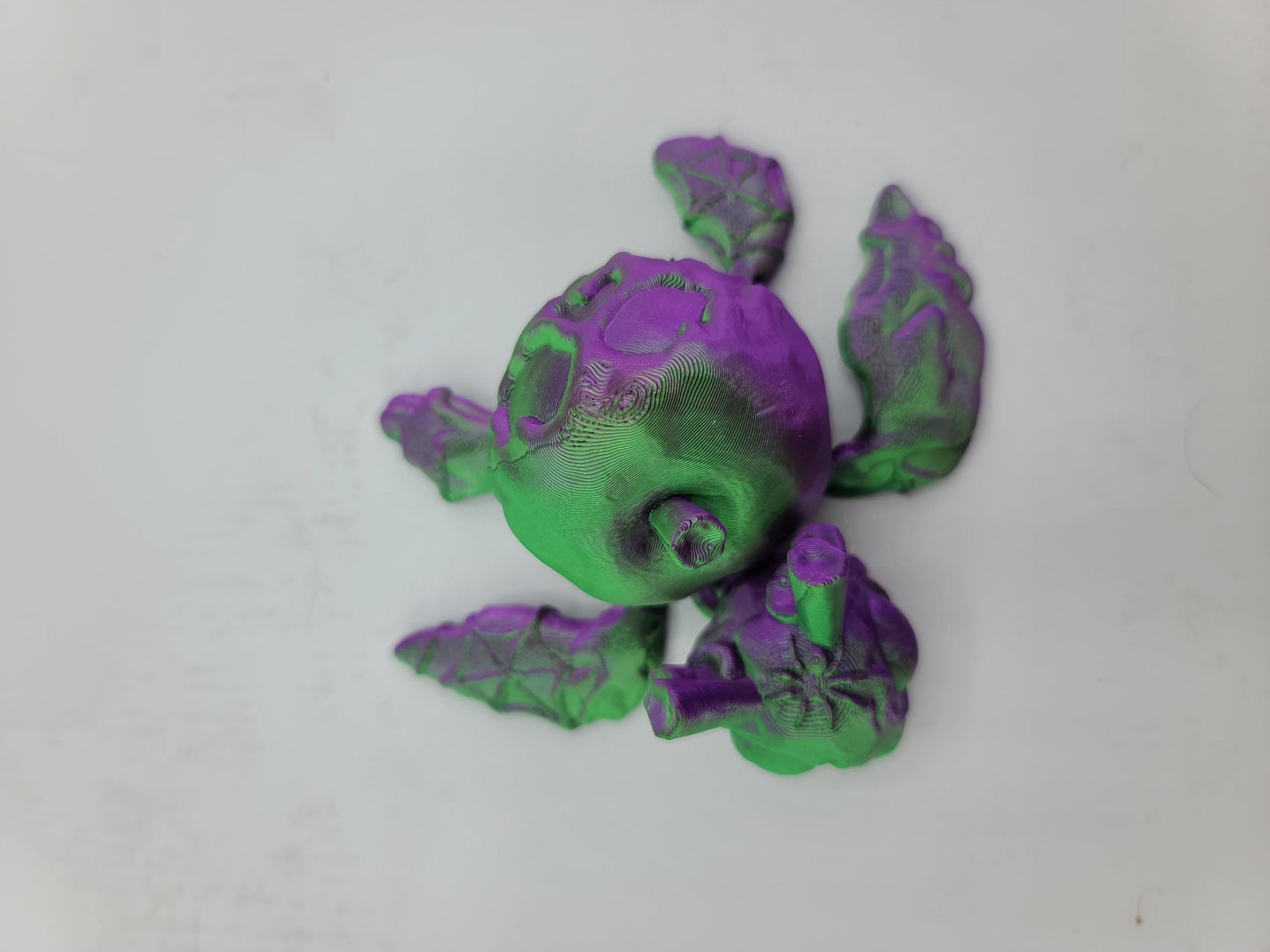 Poison Apple Spooky Halloween Turtle Flexi 3D Print