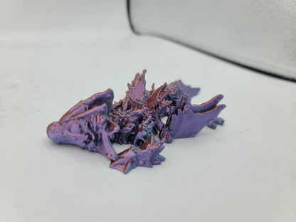Ocean Serpent Tadling with Fin-like Wings (Optional Keychain) 3D Print