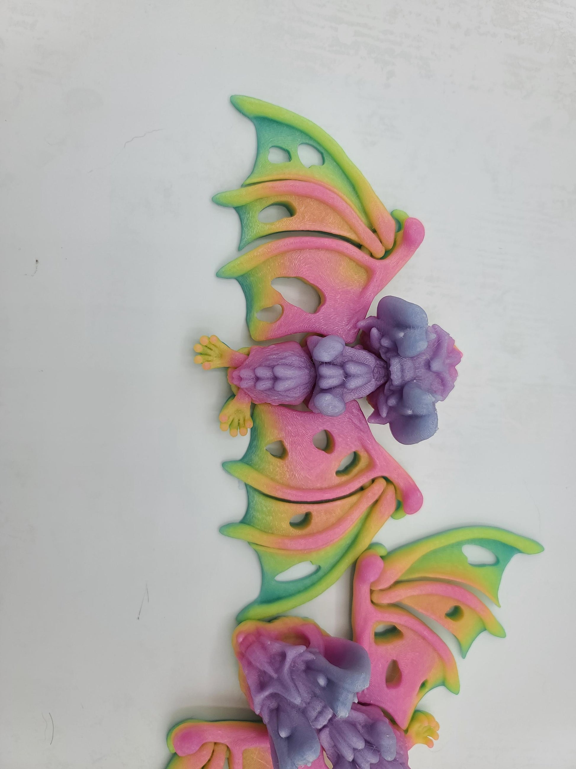 Skeleton bat shown as Halloween display set