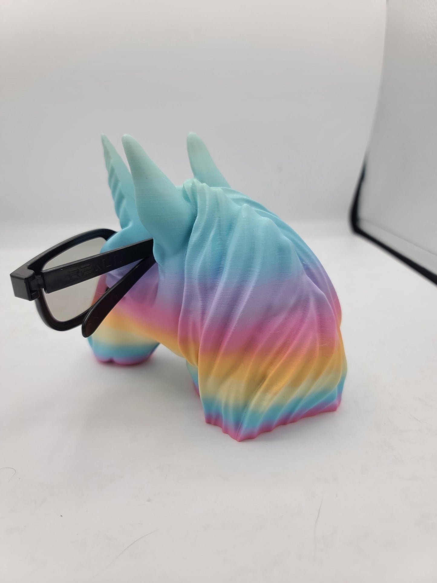 Unicorn Head Glasses Holder Fantasy Display 3D Print