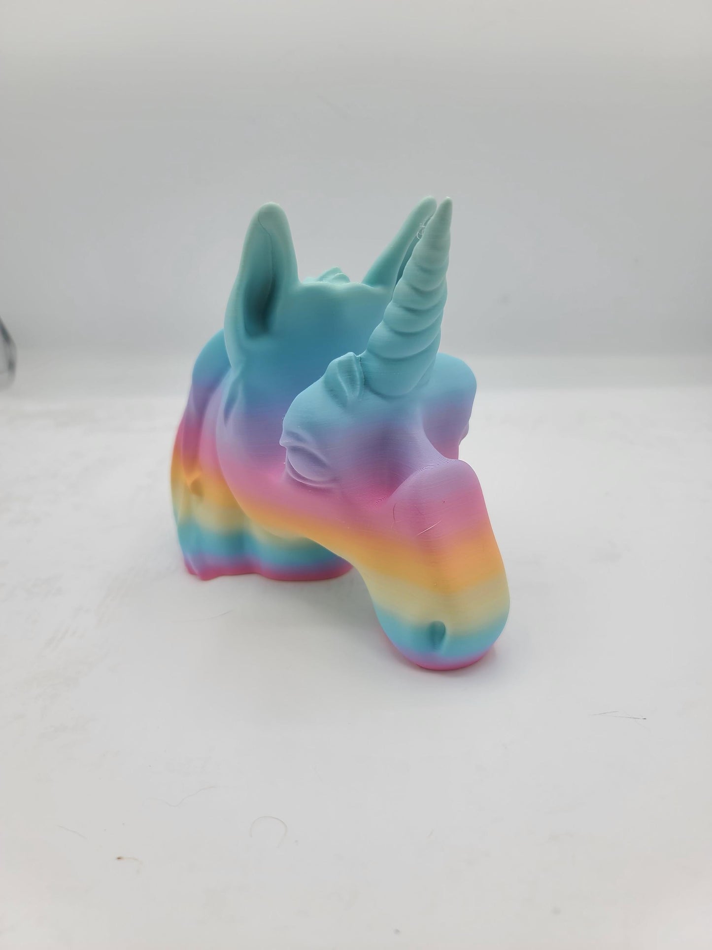 Unicorn Head Glasses Holder Fantasy Display 3D Print