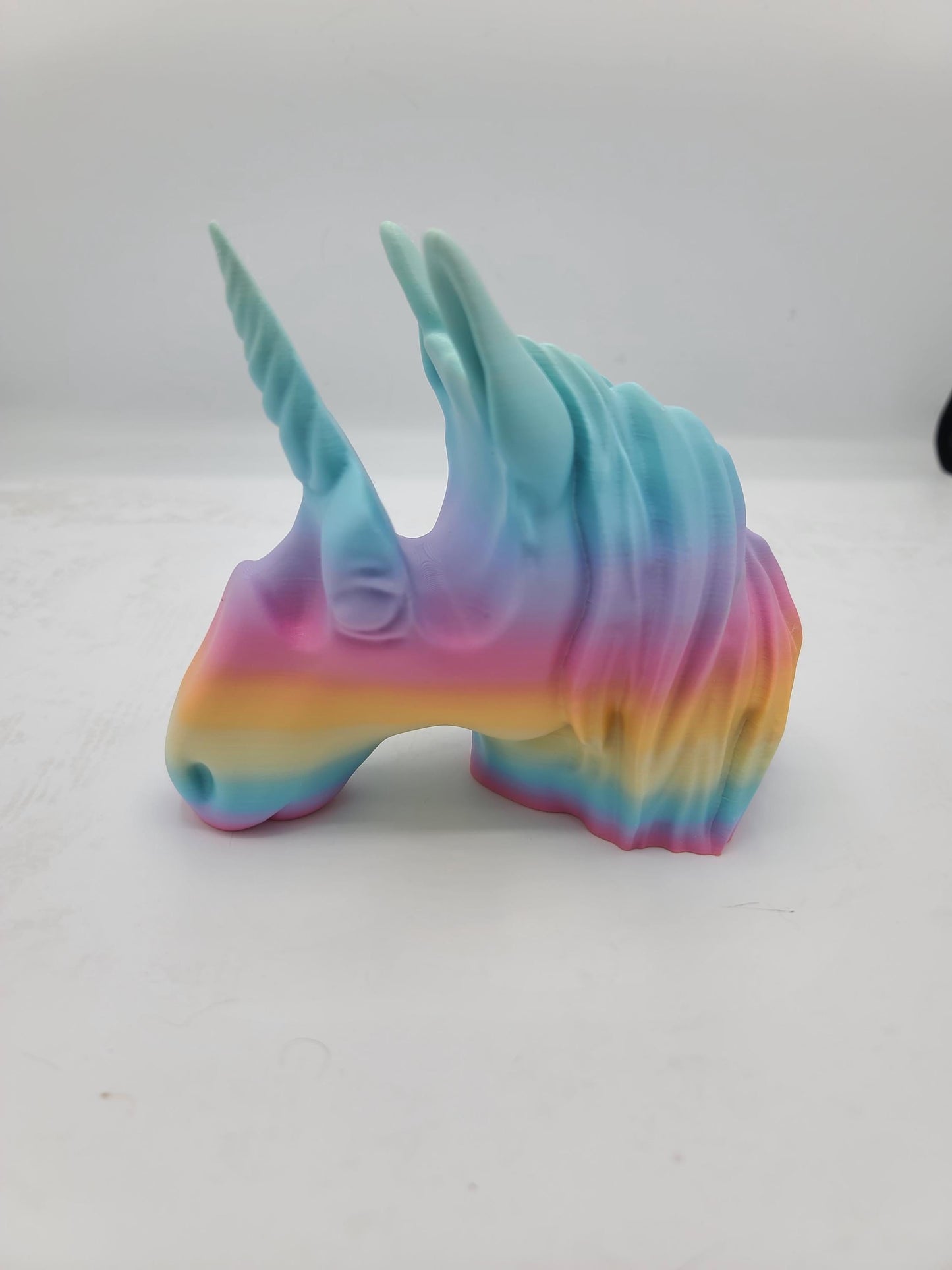 Unicorn Head Glasses Holder Fantasy Display 3D Print
