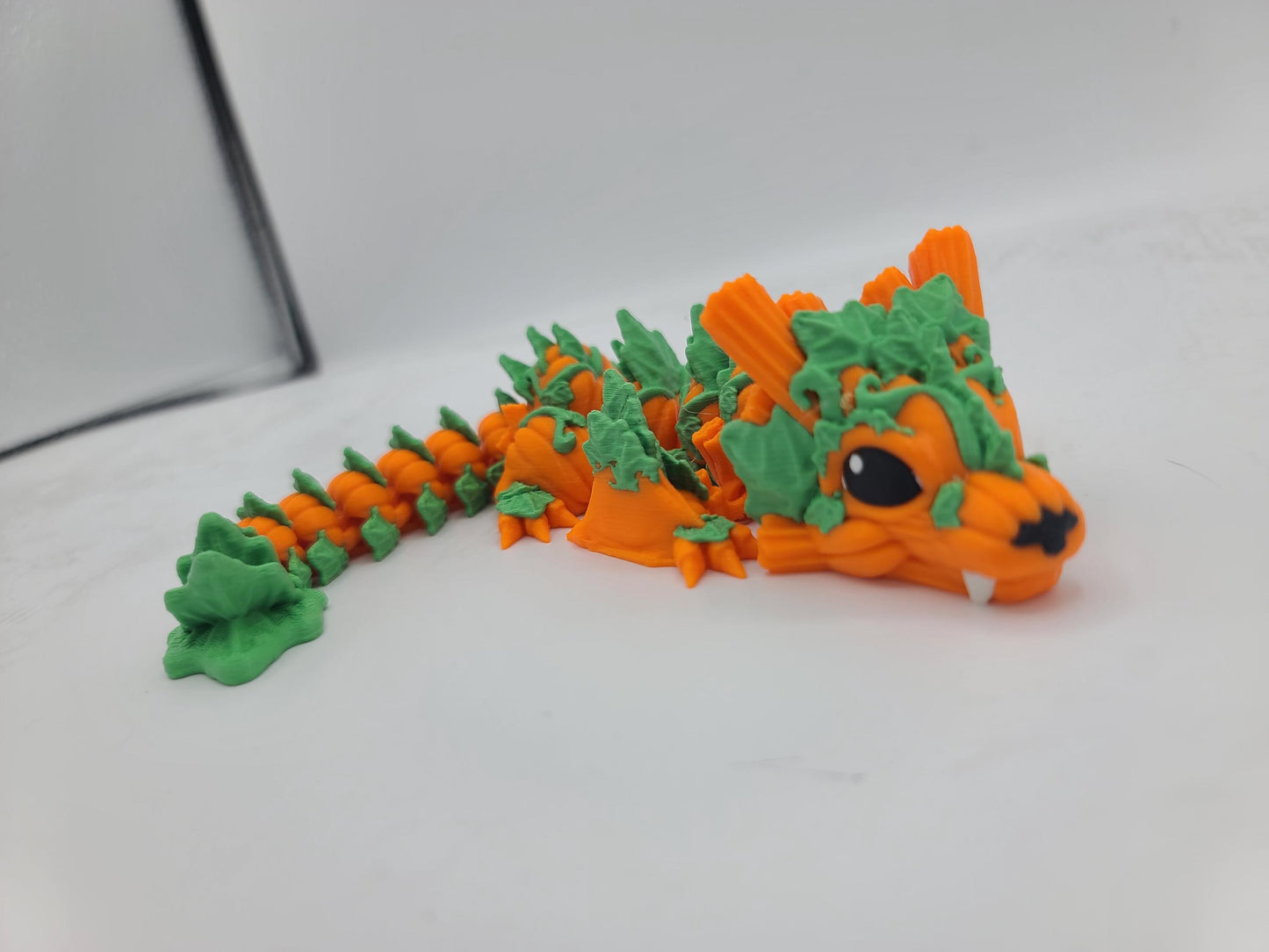 Baby Pumpkin Fall Wyvern Articulated  3D Print