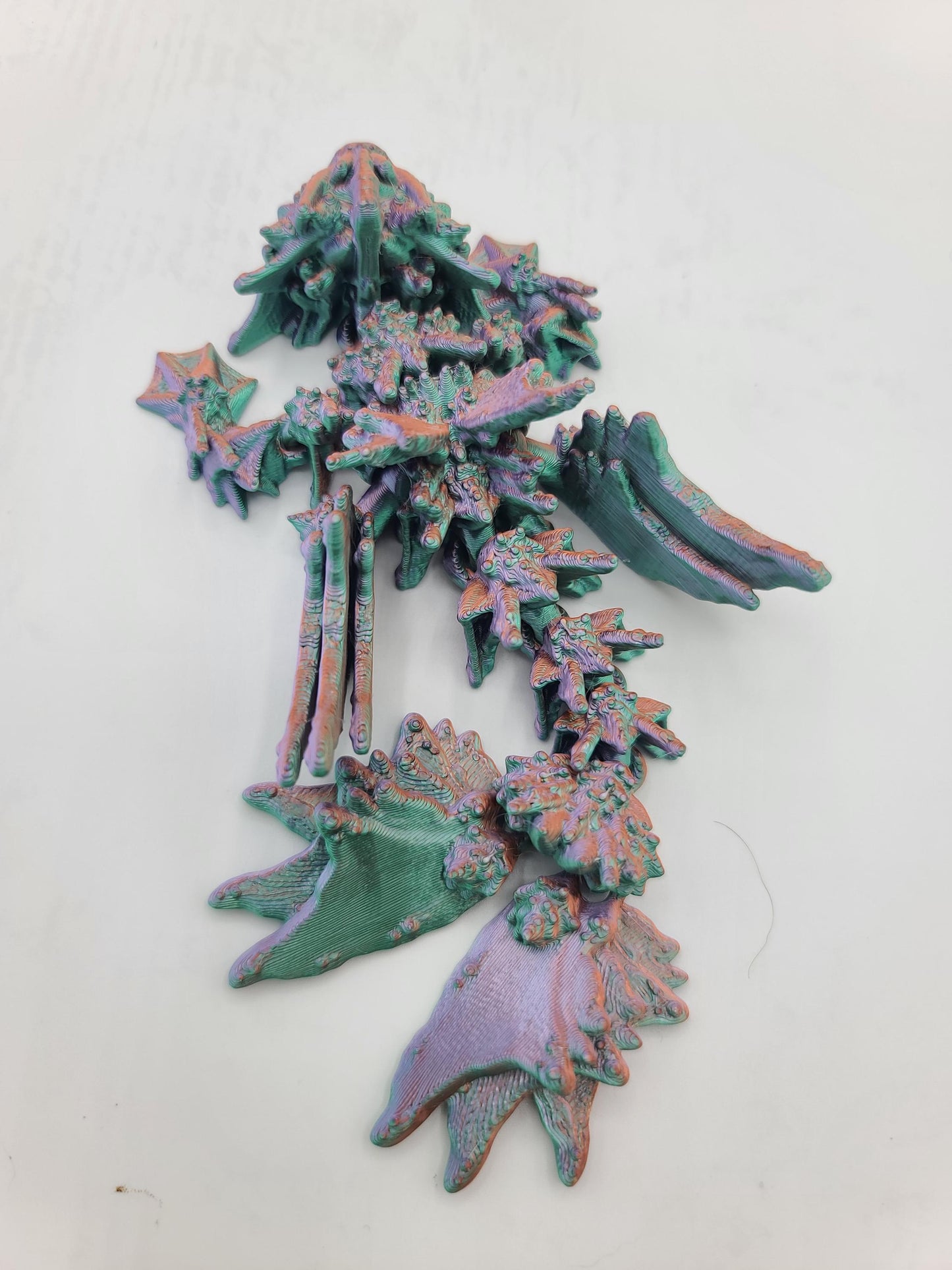 Ocean Serpent Tadling with Fin-like Wings (Optional Keychain) 3D Print