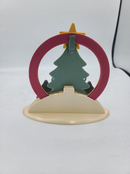 Countdown to Christmas Reindeer Advent Calendar Holiday Decor | 3D Print