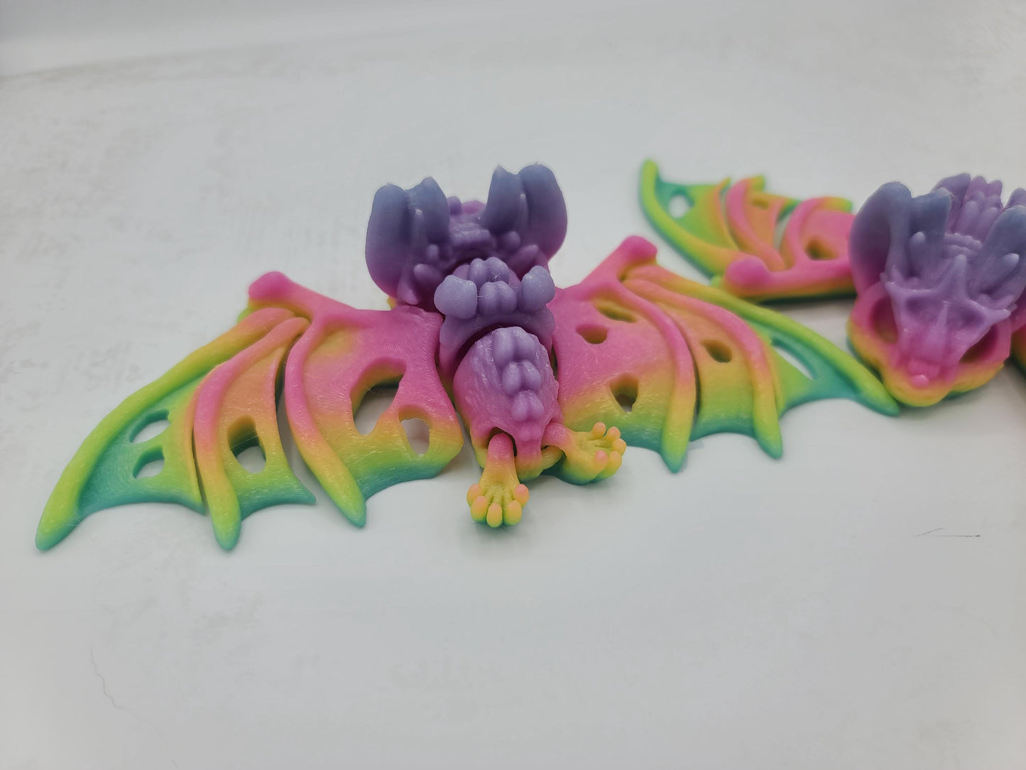 Skeleton bat 3D print alternate angle