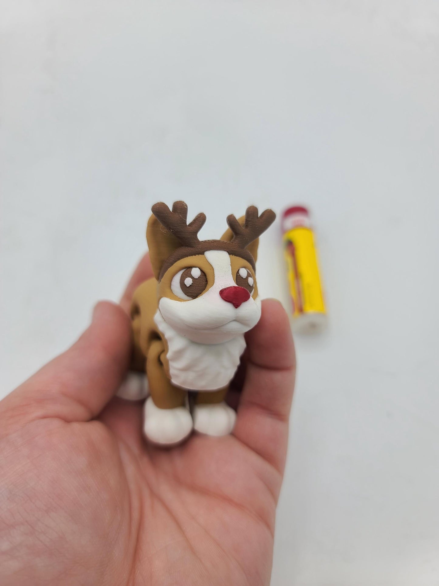 Corgi Rudolph alternate angle showing full corgi silhouette