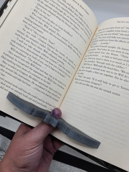 Thumb Book Page Holders | Dragon or Bat Style | 3D Print