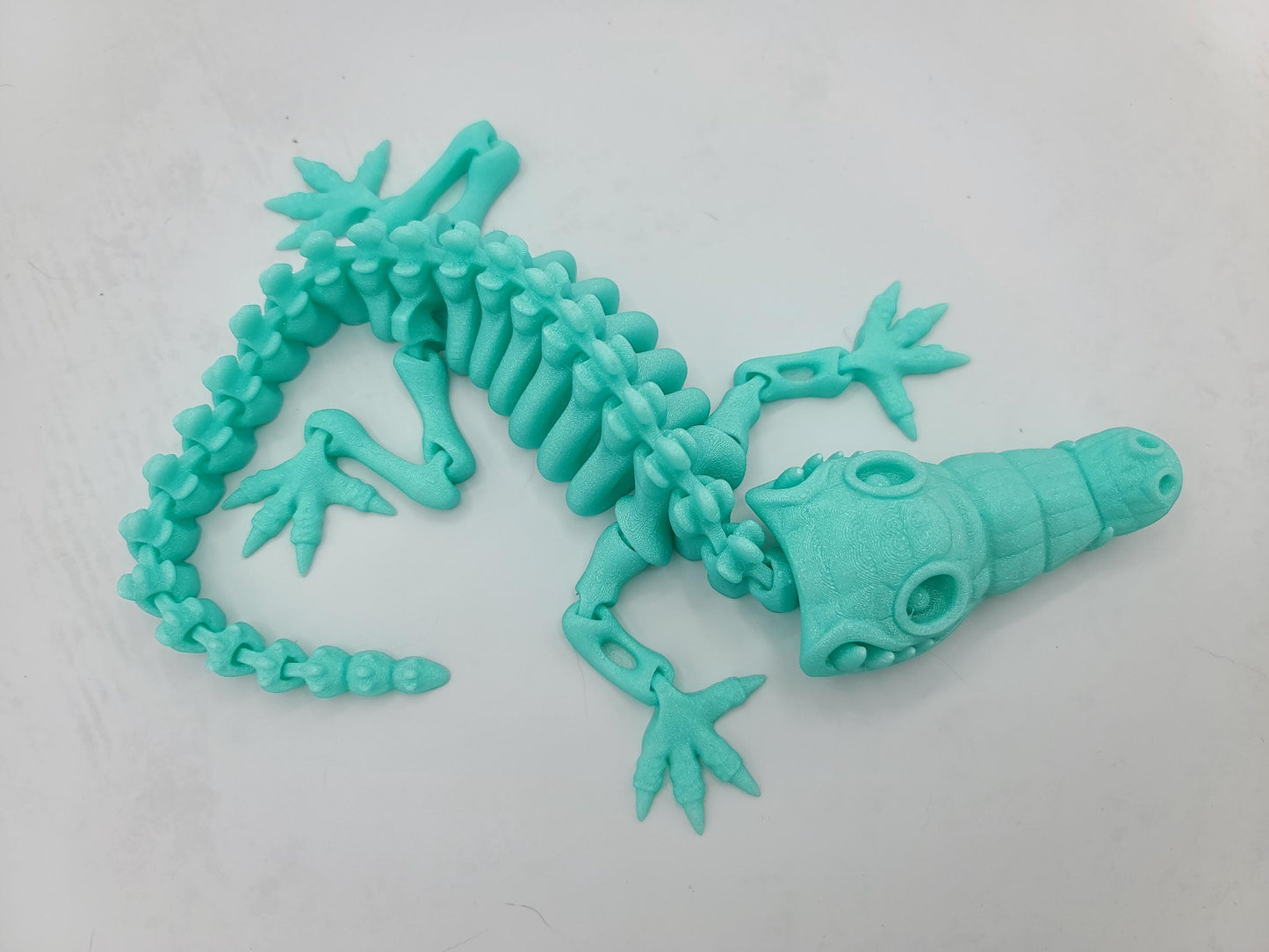 3D Printed Flexi Skeleton Alligator