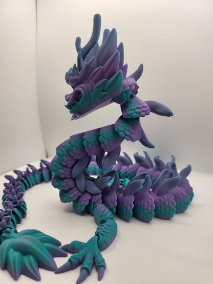 Imperial Dragon Flexi Poseable 3D Print
