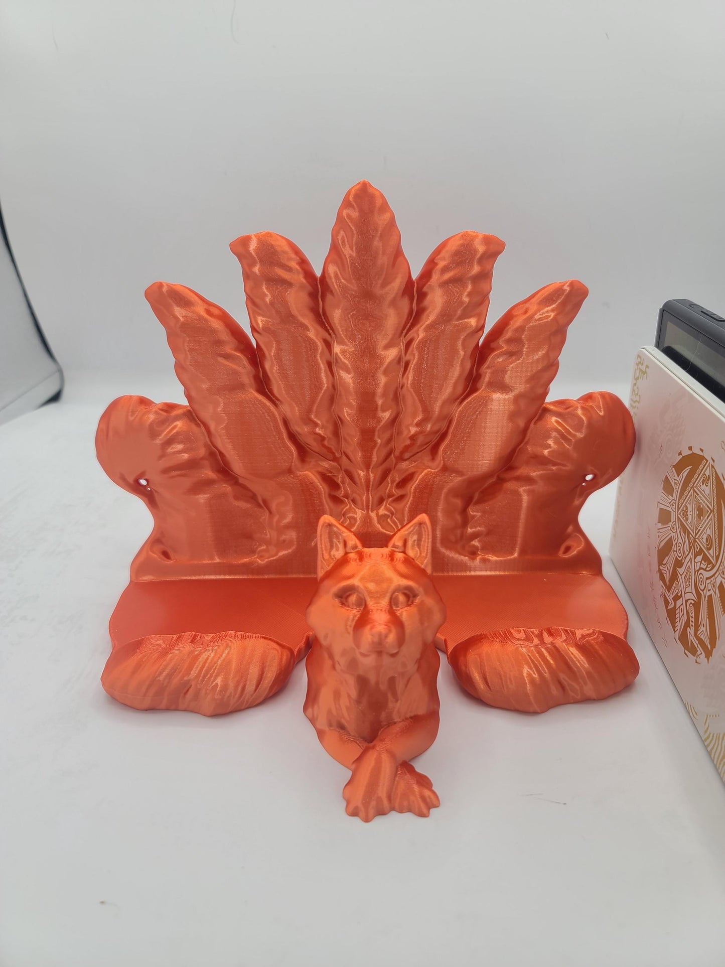Kitsune Large Tail Nintendo Switch Classic and OLED Dock Stand | 3D Print