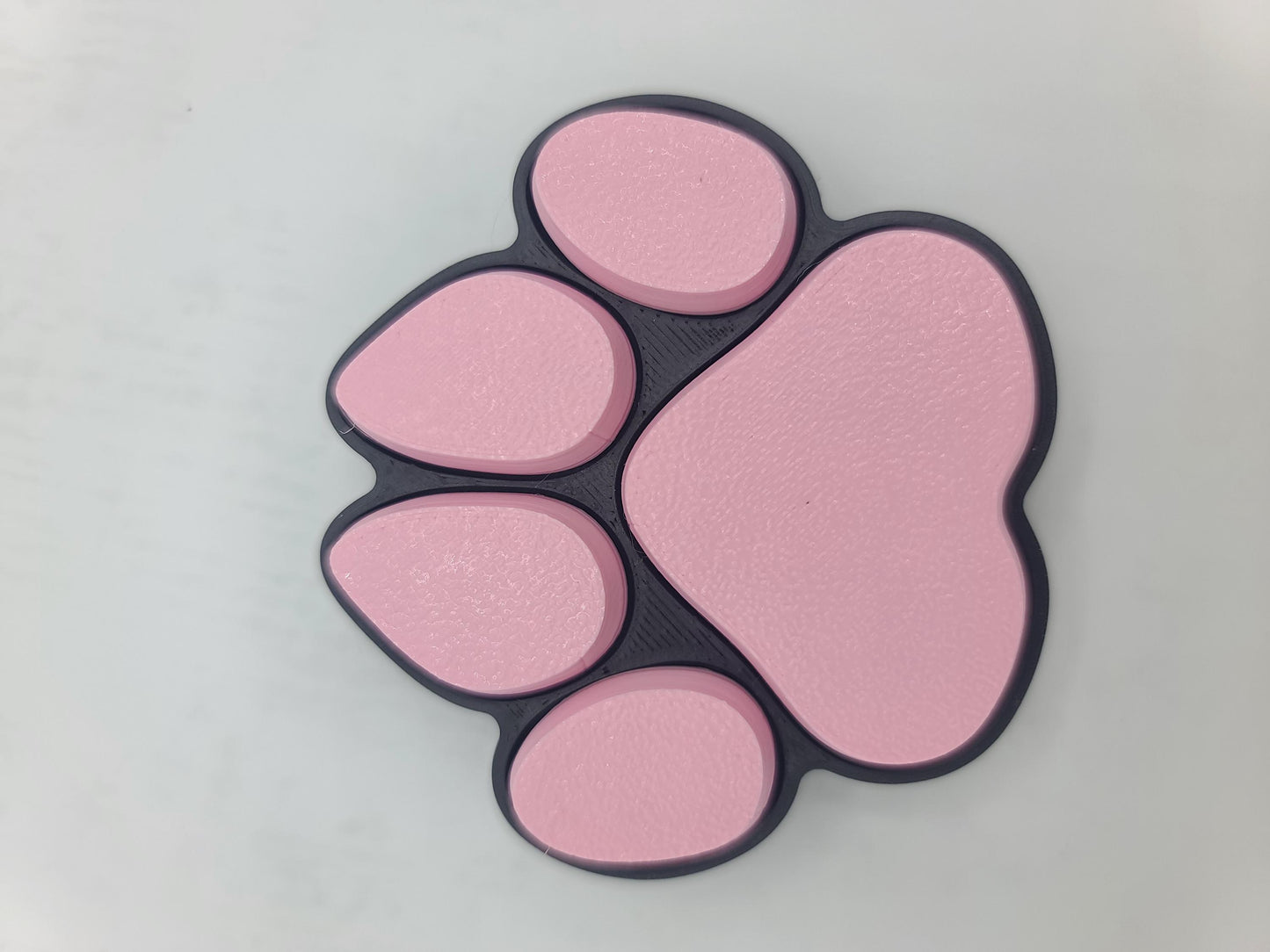Cute Paw Print (Cat or Dog) Key Clicker Fidgets 3D Print
