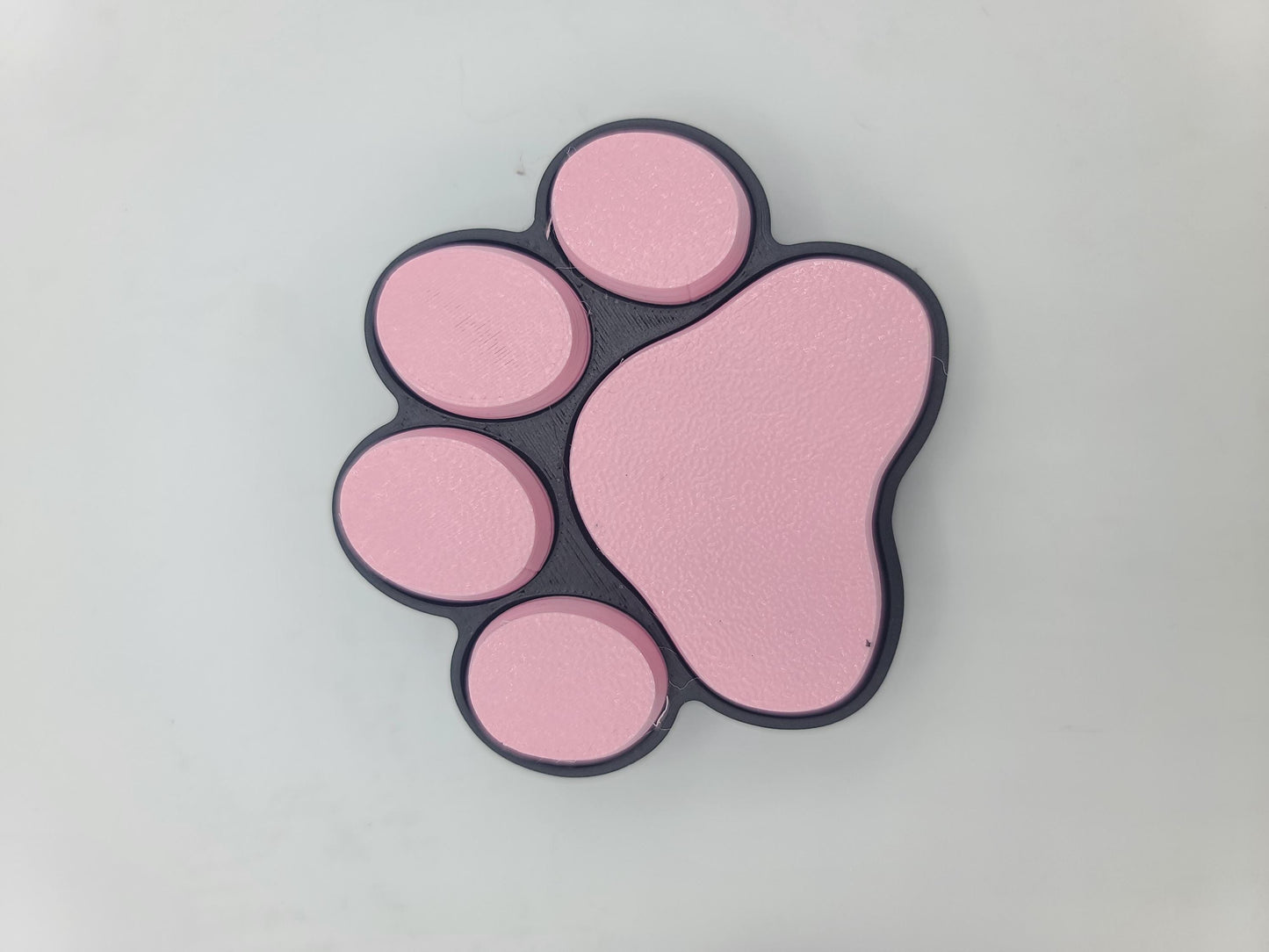 Cute Paw Print (Cat or Dog) Key Clicker Fidgets 3D Print